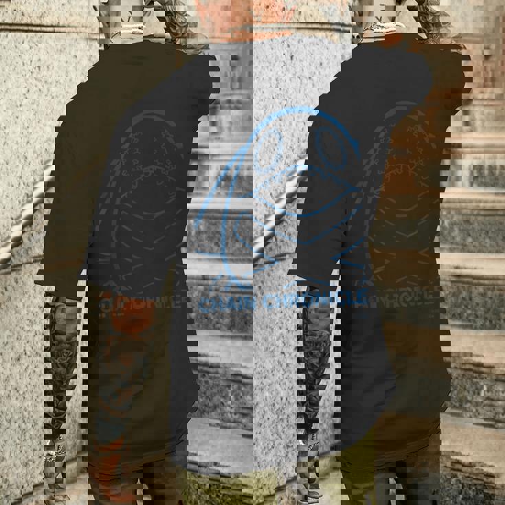 チェインクロニクル ドールフェイスblu メンズTシャツ バックプリント 彼への贈り物