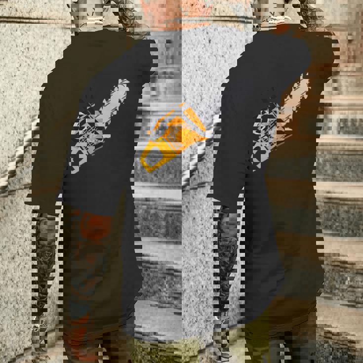 チェンソー メンズTシャツ バックプリント 彼への贈り物