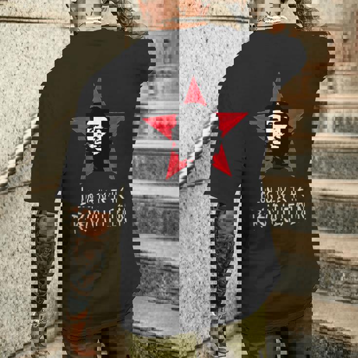 チェ・ゲバラ、キューバ、ゲリラ、チェ メンズTシャツ バックプリント 彼への贈り物