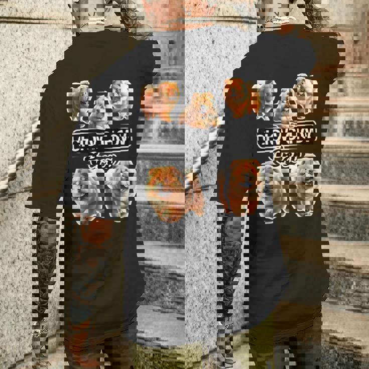 チャウチャウクルー メンズTシャツ バックプリント 彼への贈り物