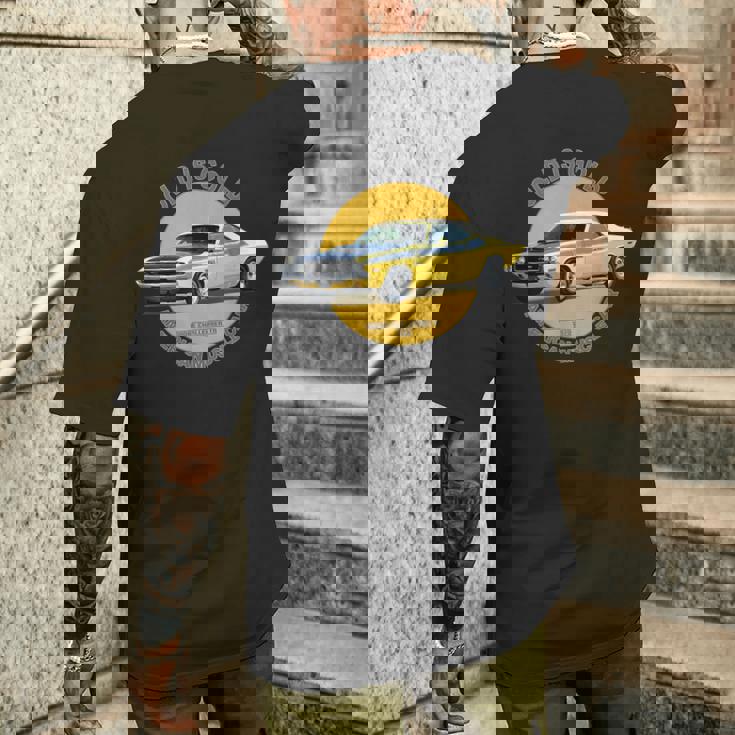 チャレンジャーta アメリカンマッスルカー 60年代 70年代 メンズTシャツ バックプリント 彼への贈り物