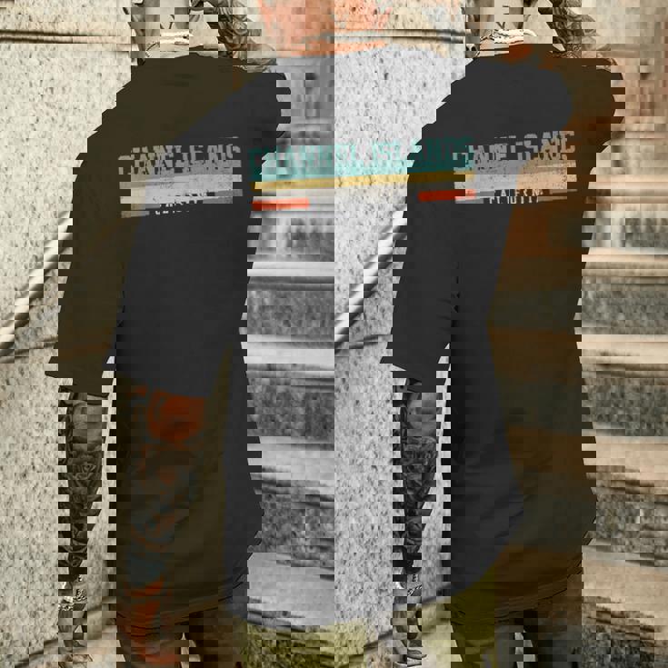 チャンネルアイランドカリフォルニア メンズTシャツ バックプリント 彼への贈り物