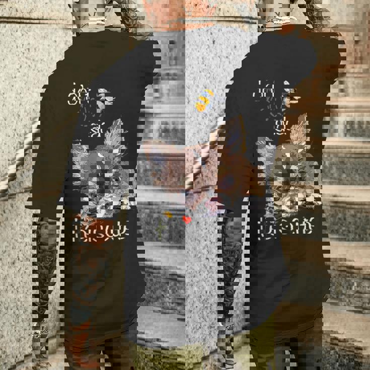 チワワ ロングヘア チワワ ロングヘア 子犬 犬好き メンズTシャツ バックプリント 彼への贈り物