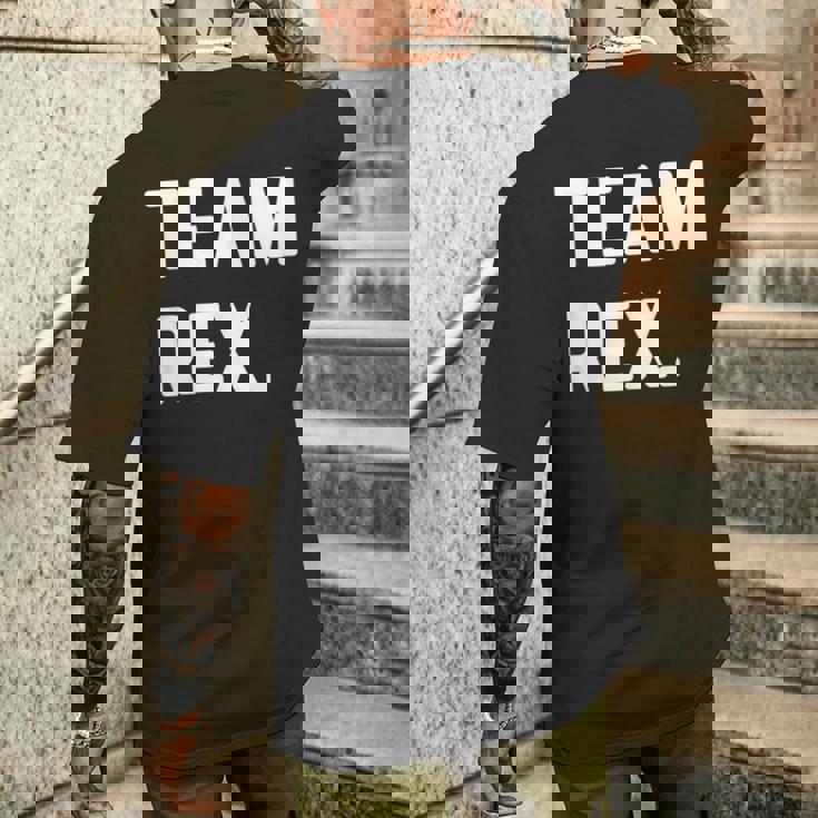 チームレックス メンズTシャツ バックプリント 彼への贈り物