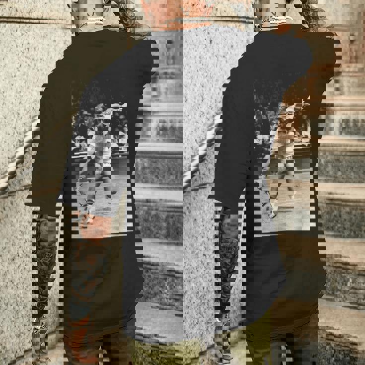 テニスプレーヤー ビョルン・ボルグ 1980 メンズTシャツ バックプリント 彼への贈り物