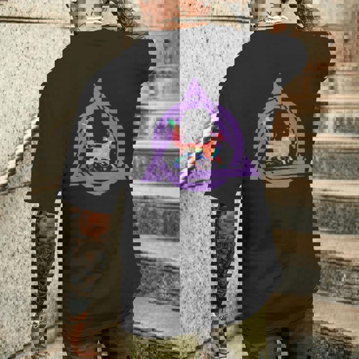 テリアン・ウェア・デルタフォックス メンズTシャツ バックプリント 彼への贈り物