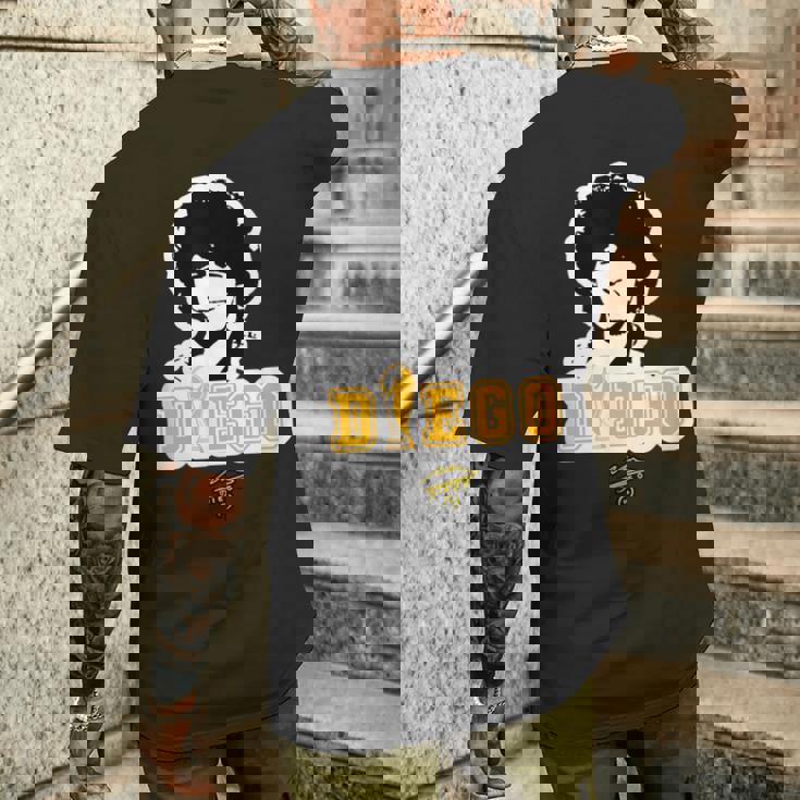 ディエゴ・マラドーナ・アルヘンティノス・ジュニアーズ メンズTシャツ バックプリント 彼への贈り物