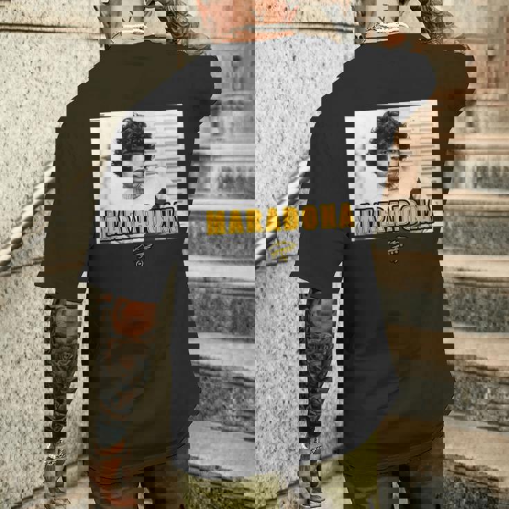 ディエゴ・マラドーナ・ヤング メンズTシャツ バックプリント 彼への贈り物