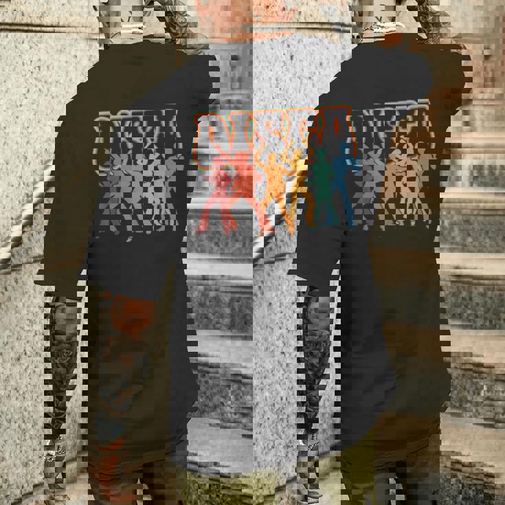 ディスコパーティダンス メンズTシャツ バックプリント 彼への贈り物