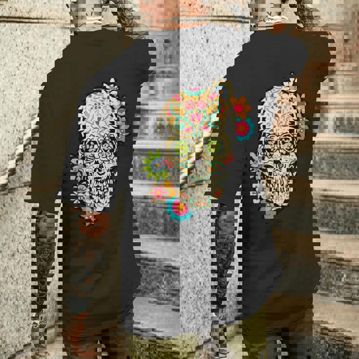 デイズ・オブ・ザ・デッド シュガー・スカル・カラベラ メンズTシャツ バックプリント 彼への贈り物