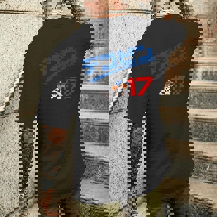 デコピン 大谷 愛犬 でこぴん Dekopin Decoy Decopin 野球 ユニホーム風 かわいい メンズTシャツ バックプリント 彼への贈り物