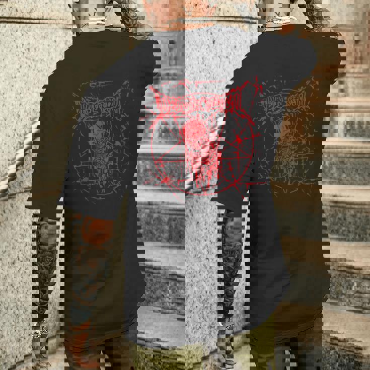 デスメタルtシャツ デスメタル ヘビーロック 携帯電話ケース メンズTシャツ バックプリント 彼への贈り物