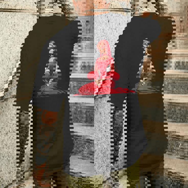 デド・モロズ スネグロチカ ロシア ロシア人 サンタクロース ロシア人 メンズTシャツ バックプリント 彼への贈り物