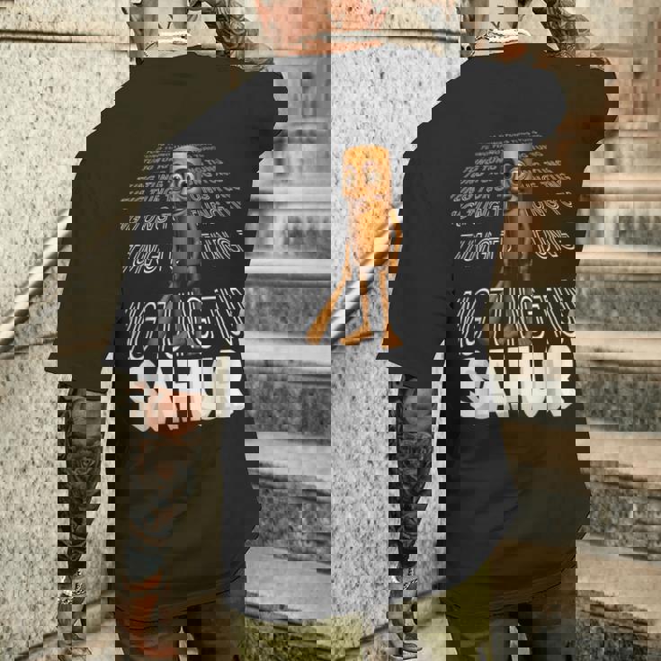 トゥン・トゥン・トゥン・サフール メンズTシャツ バックプリント 彼への贈り物