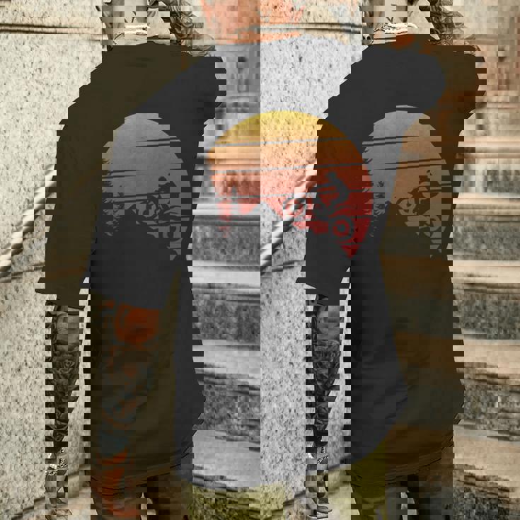 トライアルバイク メンズTシャツ バックプリント 彼への贈り物