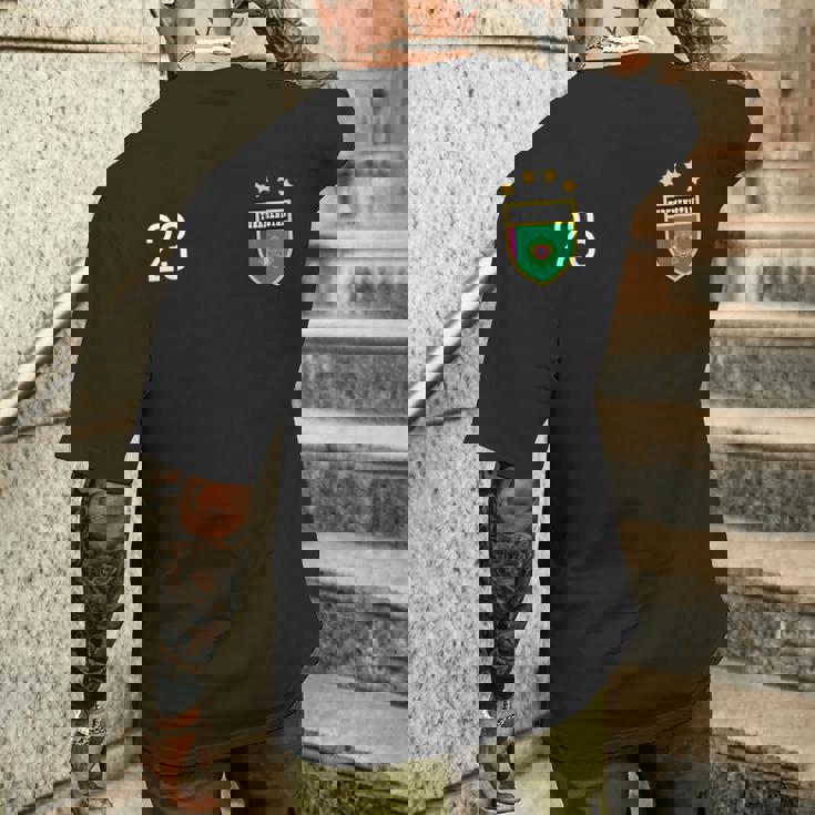 トルクメニスタン 23番 スポーツジャージー フットボール 23 メンズTシャツ バックプリント 彼への贈り物