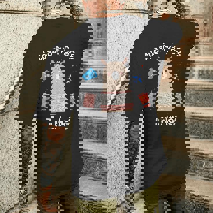 トルコ アルパカ マイバッグ ラマ アルパカ トルコ メンズTシャツ バックプリント 彼への贈り物