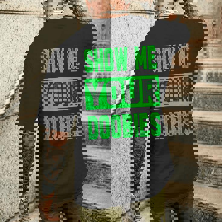 ドゥービーを見せて メンズTシャツ バックプリント 彼への贈り物