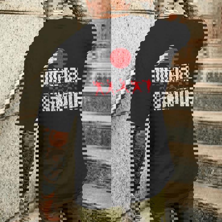 ドッジボール選手権 ドッジボール選手 I ドッジボール メンズTシャツ バックプリント 彼への贈り物