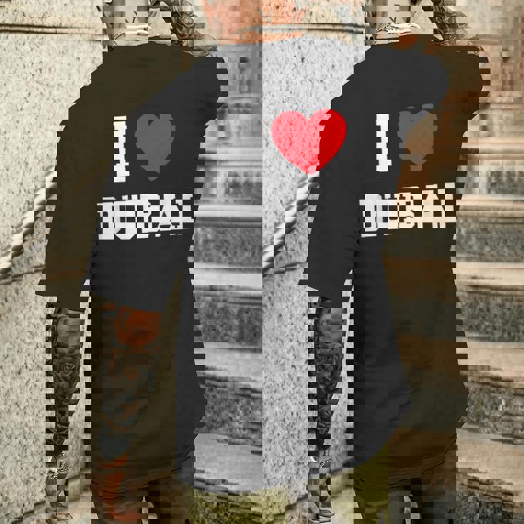 ドバイ大好き メンズTシャツ バックプリント 彼への贈り物