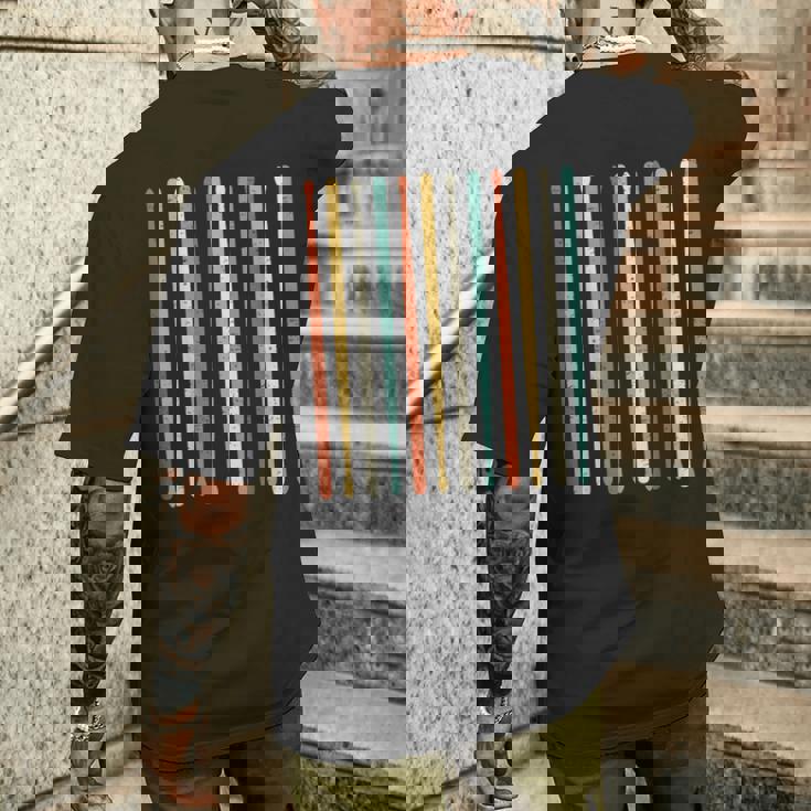 ドラム ドラマー パーカッション メンズTシャツ バックプリント 彼への贈り物