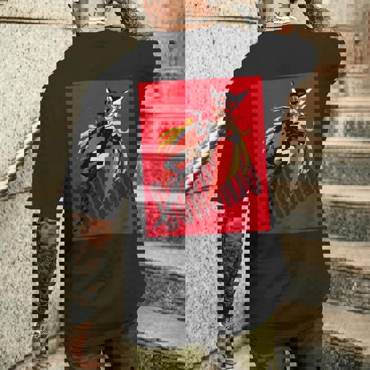 ドロンジョデザインb メンズTシャツ バックプリント 彼への贈り物