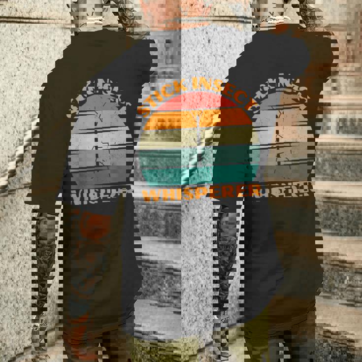 ナナフシ ウィスパラー ナナフシ ペット メンズTシャツ バックプリント 彼への贈り物