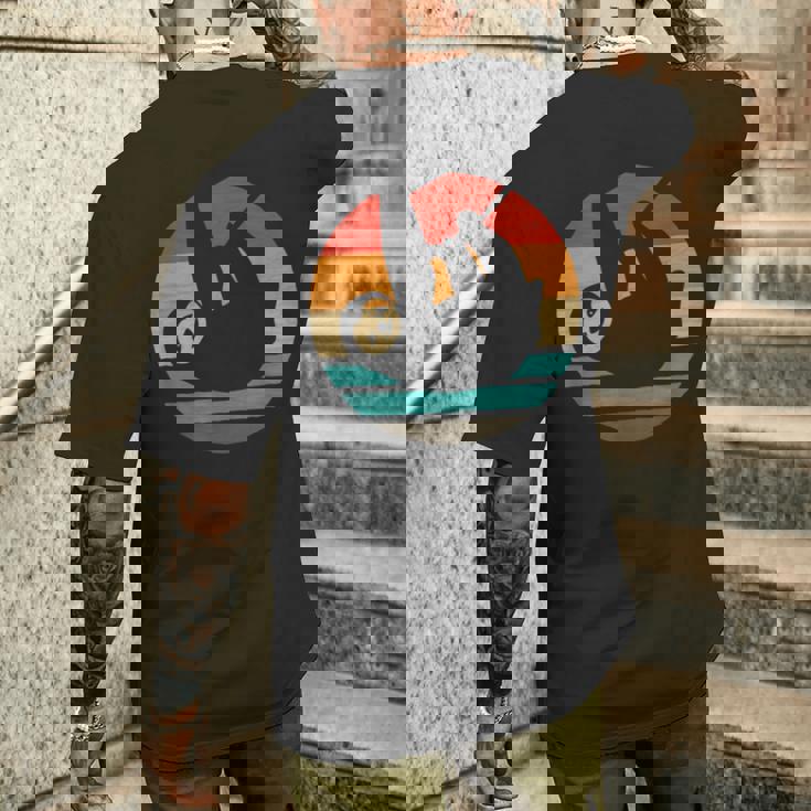 ナマケモノ レトロスタイル ビンテージ メンズTシャツ バックプリント 彼への贈り物