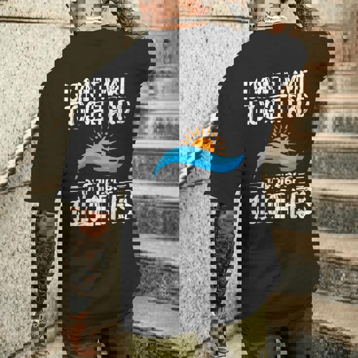 ヌーディスト 裸 自由 恋人 ヌーディズム ヌーディスト ヌーディスト メンズTシャツ バックプリント 彼への贈り物