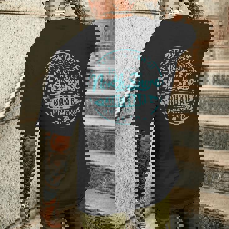 ノースショアハワイロングボードサーフ メンズTシャツ バックプリント 彼への贈り物