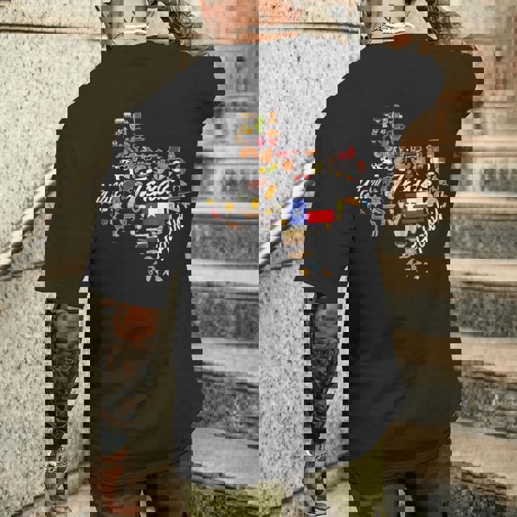 ハウディ・テキサス・カウボーイ・ロデオ・ウエスタン メンズTシャツ バックプリント 彼への贈り物