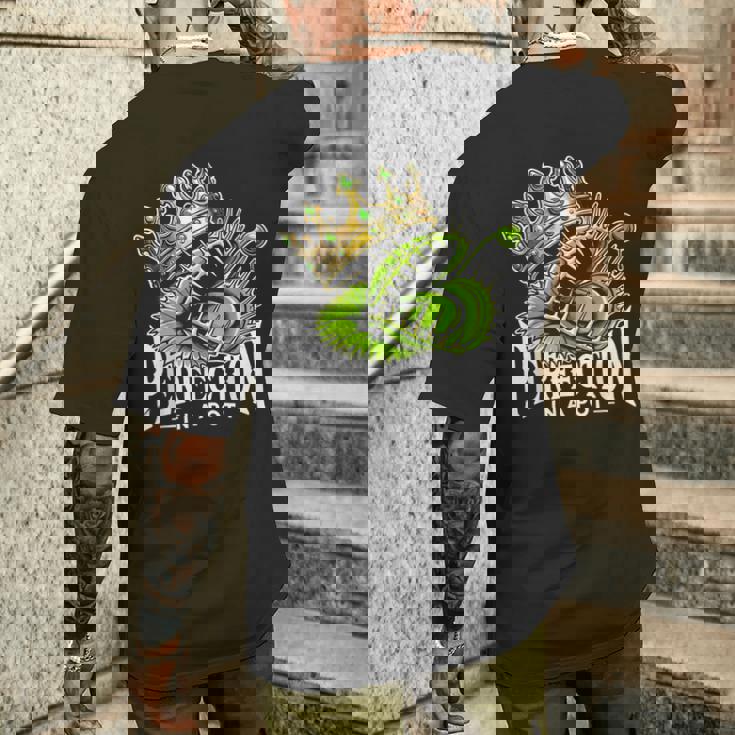 ハエトリソウの愛好家 食虫植物への執着 珍しい メンズTシャツ バックプリント 彼への贈り物