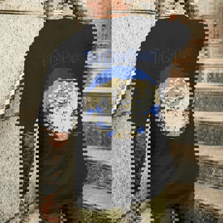 ハクション大魔王 E メンズTシャツ バックプリント 彼への贈り物