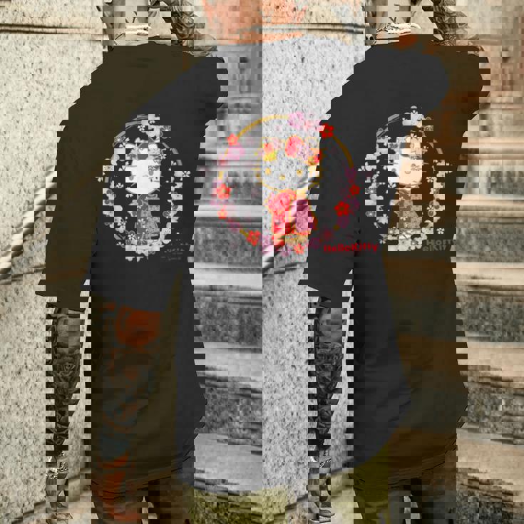 ハローキティ Usデザイン 浴衣 メンズTシャツ バックプリント 彼への贈り物