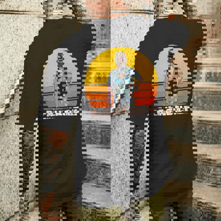 ハングオーバー映画 クラシックシネマ 面白い名前のカルロスシャツ メンズTシャツ バックプリント 彼への贈り物