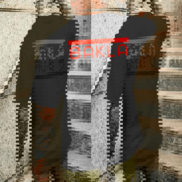 バクラアコ メンズTシャツ バックプリント 彼への贈り物