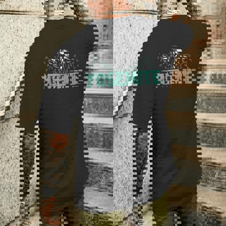 バケーション国立公園 ヨセミテ メンズTシャツ バックプリント 彼への贈り物