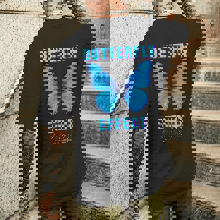 バタフライエフェクトtシャツ テクノフェスティバル Tekk バタフライ メンズTシャツ バックプリント 彼への贈り物