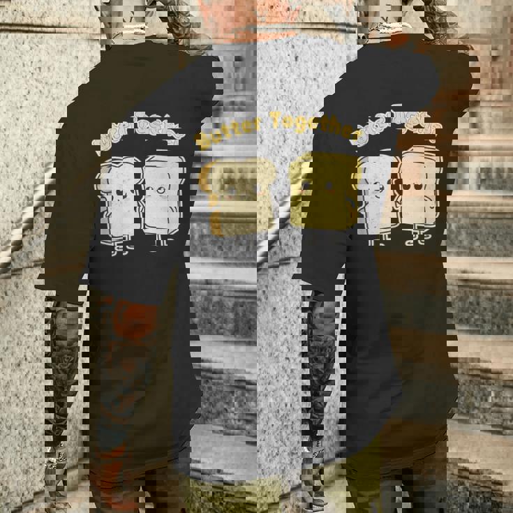 バター・トゥゲザー メンズTシャツ バックプリント 彼への贈り物