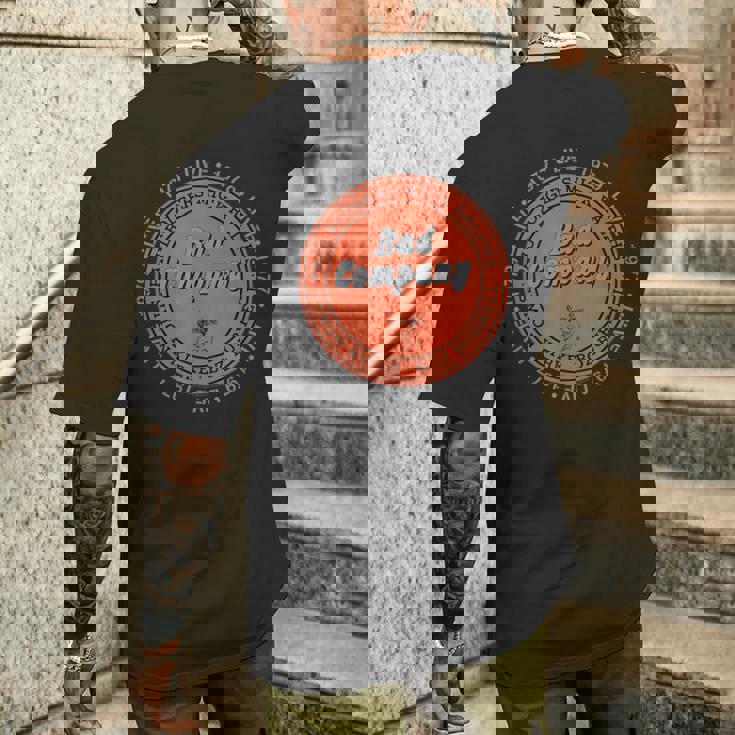 バッド・カンパニー・ライブ 1977-1979 メンズTシャツ バックプリント 彼への贈り物