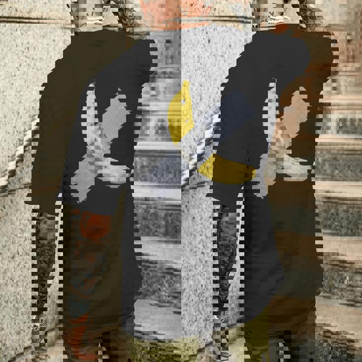 バナナダクトテープ メンズTシャツ バックプリント 彼への贈り物