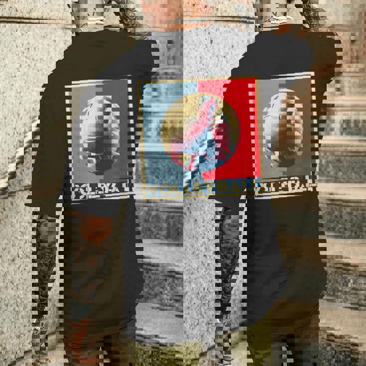 バレーボール バレー 面白tシャツ おもしろ 服 メンズ レディース おもしろグッズ バレー部 メンズTシャツ バックプリント 彼への贈り物