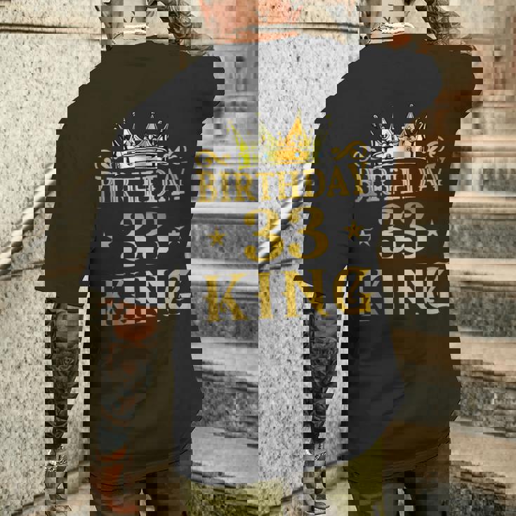 バースデーキング 33歳 男性 メンズTシャツ バックプリント 彼への贈り物