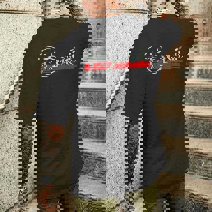 バーゼル・スイス バーゼル・スイス スクリプト スイス メンズTシャツ バックプリント 彼への贈り物