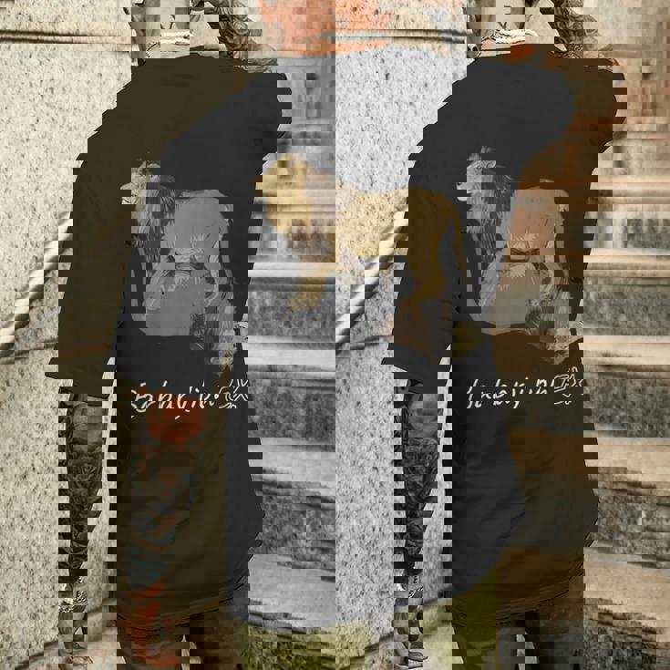 バーバリライオン メンズTシャツ バックプリント 彼への贈り物