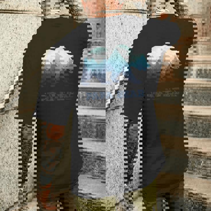 パパベア 野生動物 父の日ギフト お父さんやお父さんへのギフト メンズTシャツ バックプリント 彼への贈り物