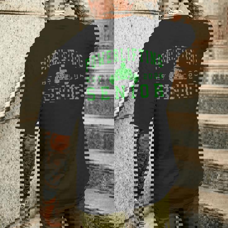 パワーリフティング シニアナイト パワーリフティング 2026 卒業 34 メンズTシャツ バックプリント 彼への贈り物