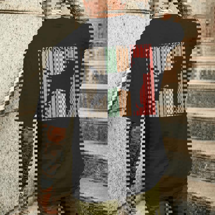 パーソン・ラッセル・テリア メンズTシャツ バックプリント 彼への贈り物