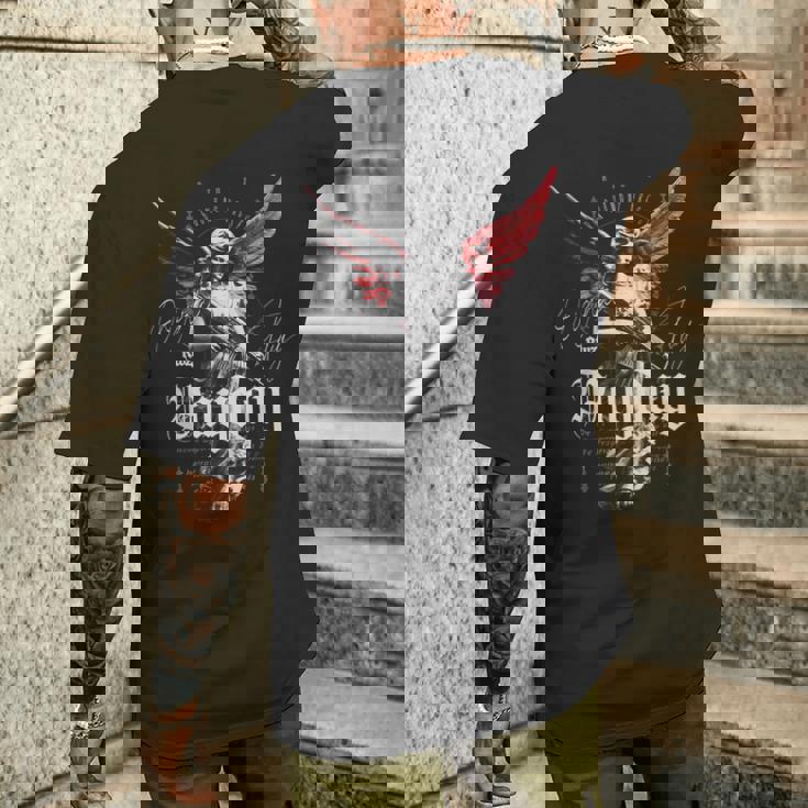 ヒップホップ Y2k ヴィンテージ ヒップスター エッジの効いたアーバン ストリートウェア エンジェル メンズTシャツ バックプリント 彼への贈り物