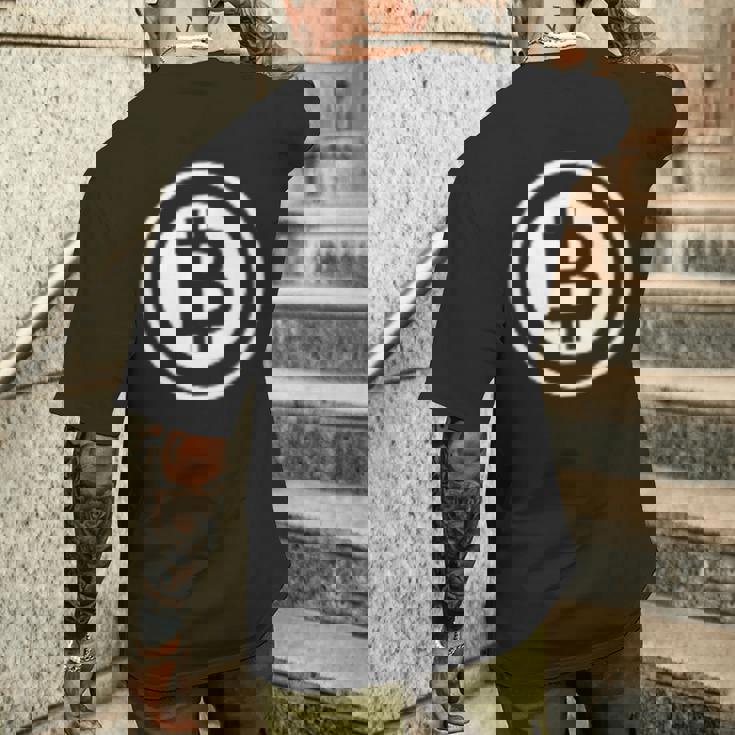 ビットコイン マイケル・セイラー メンズTシャツ バックプリント 彼への贈り物